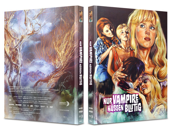 Nur Vampire küssen blutig - Uncut Mediabook Edition  (DVD+blu-ray) (A)