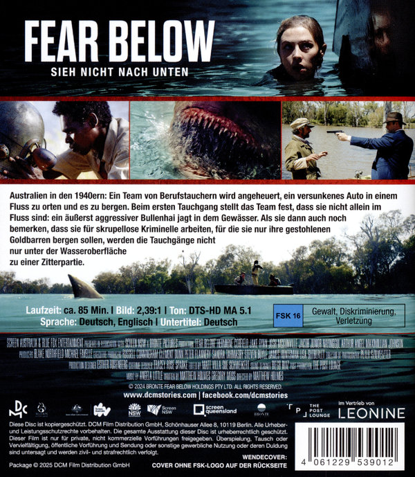 Fear Below  (Blu-ray Disc)