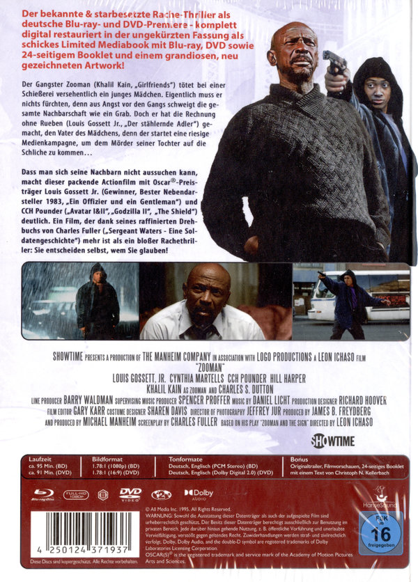 Zooman - Gewalt der Straße - Uncut Mediabook Edition (DVD+blu-ray)