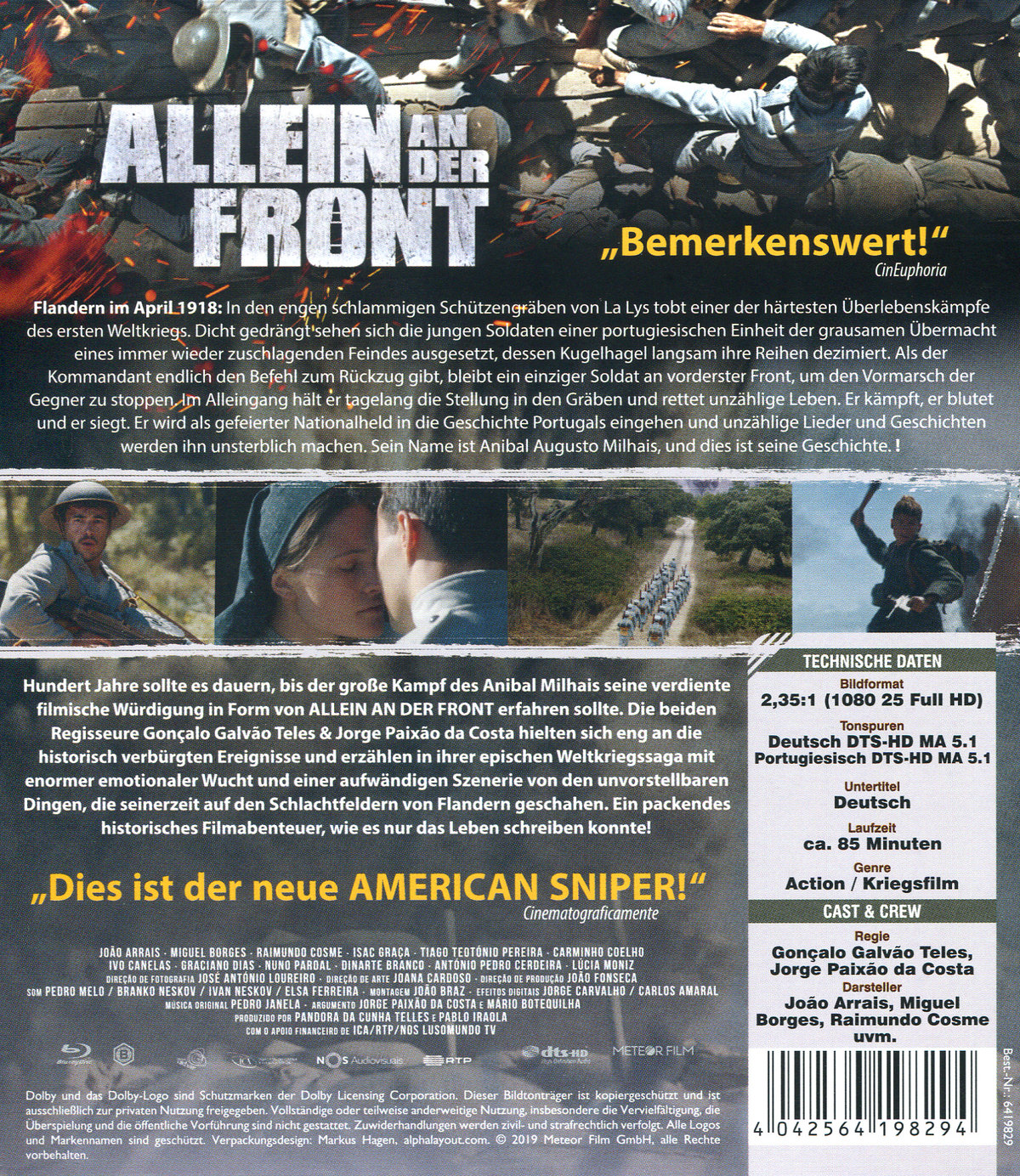 Allein an der Front (blu-ray)