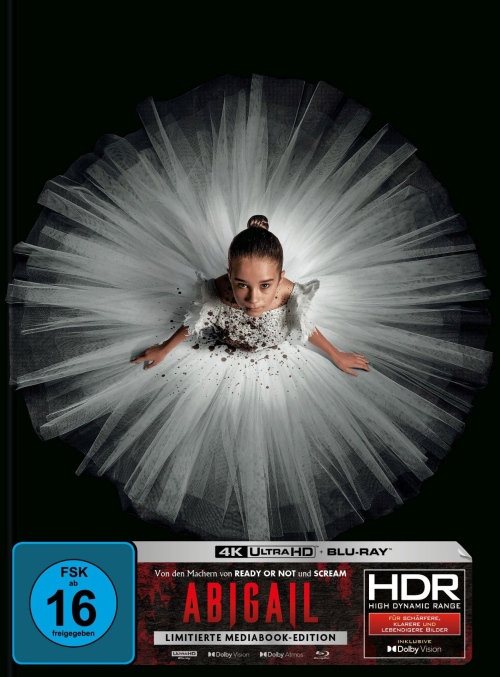 Abigail - Uncut Mediabook Edition  (4K Ultra HD+blu-ray) (D)
