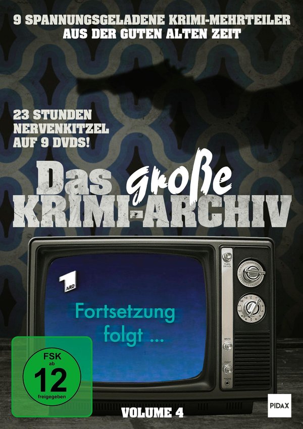 Das große Krimi-Archiv, Vol. 4 / 9 spannungsgeladene Krimi-Mehrteiler mit zahlreichen beliebten Fernsehstars!  [9 DVDs]  (DVD)