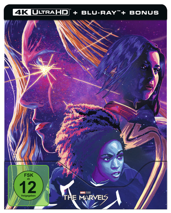 The Marvels - Steelbook  (4K Ultra HD) (+ Blu-ray)  (Blu-ray 4K Ultra HD)