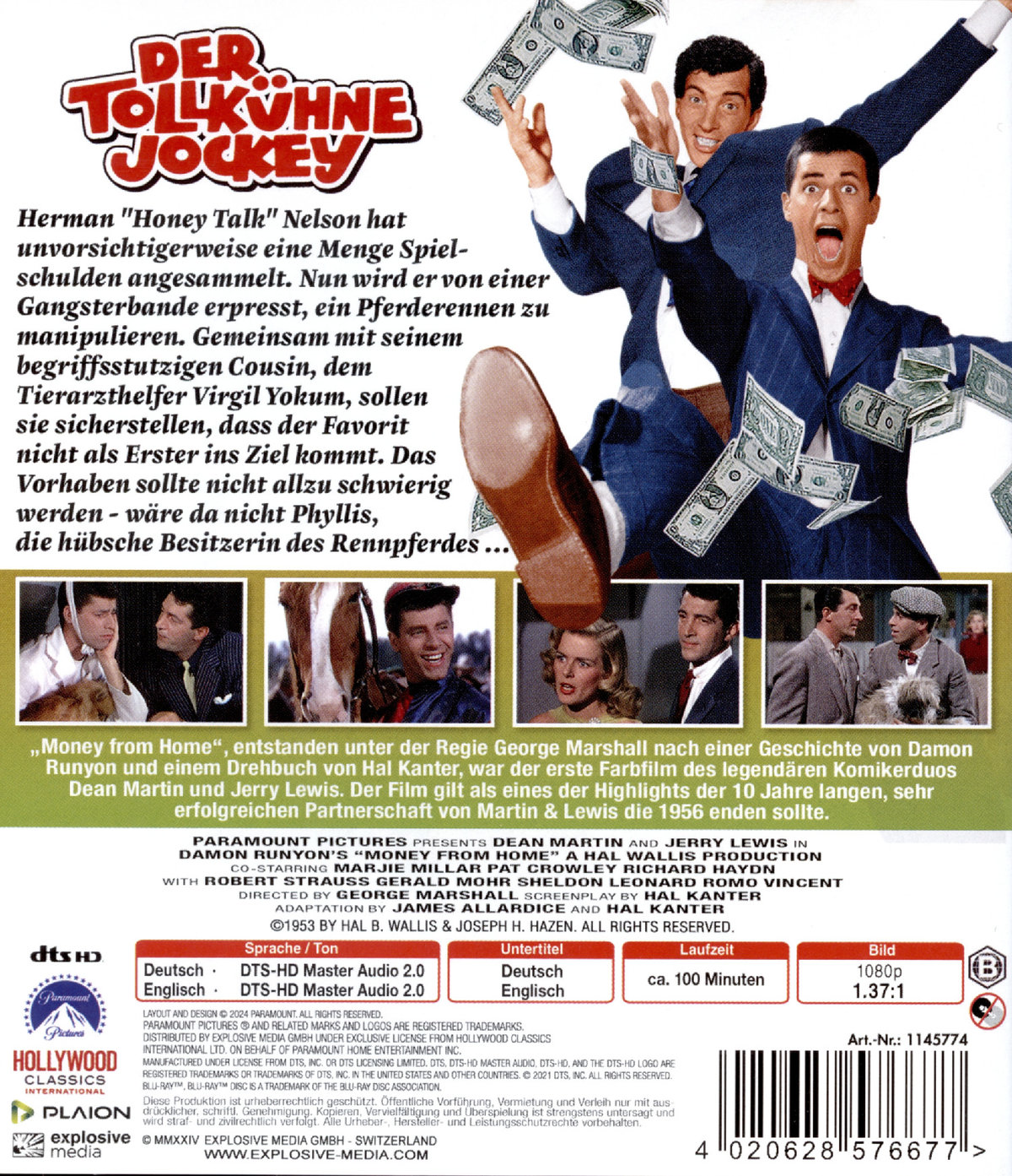 Der tollkühne Jockey  (Blu-ray Disc)