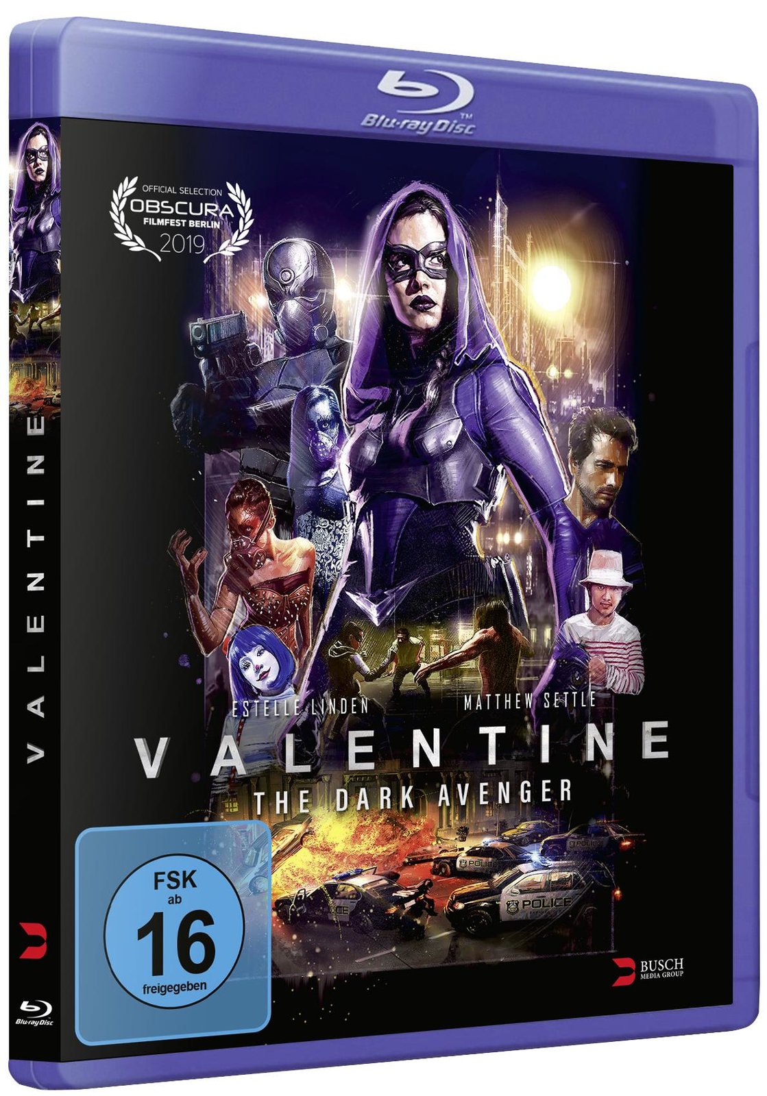 Valentine - The Dark Avenger (blu-ray)