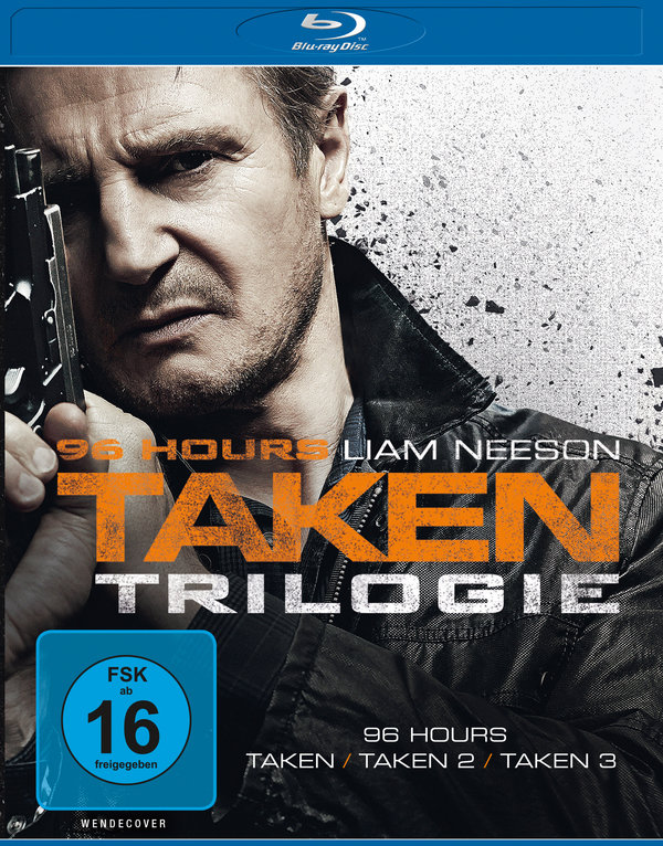 96 Hours - Taken 1-3 (blu-ray)