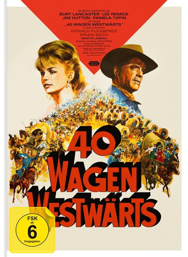 Vierzig Wagen Westwärts - Uncut Mediabook Edition  (DVD+blu-ray)