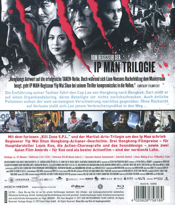 Paradox - Kill Zone Bangkok (blu-ray)