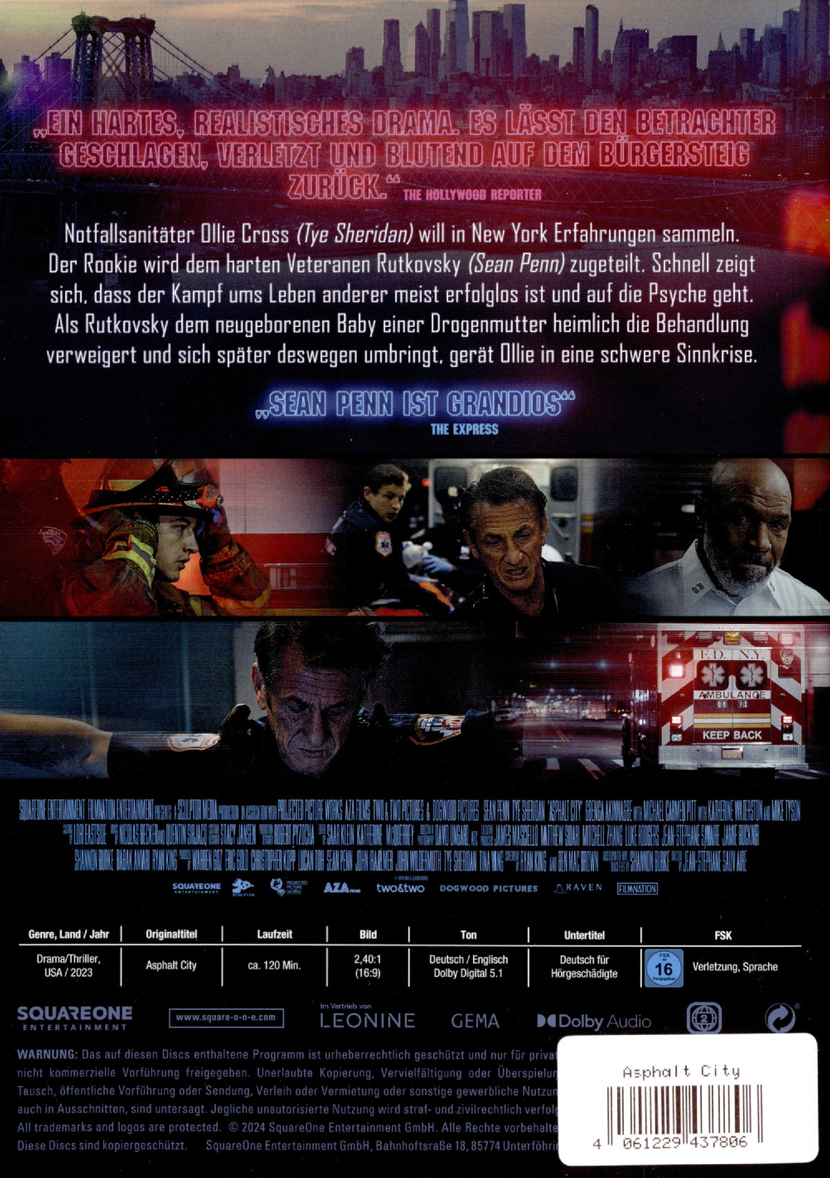 Asphalt City  (DVD)