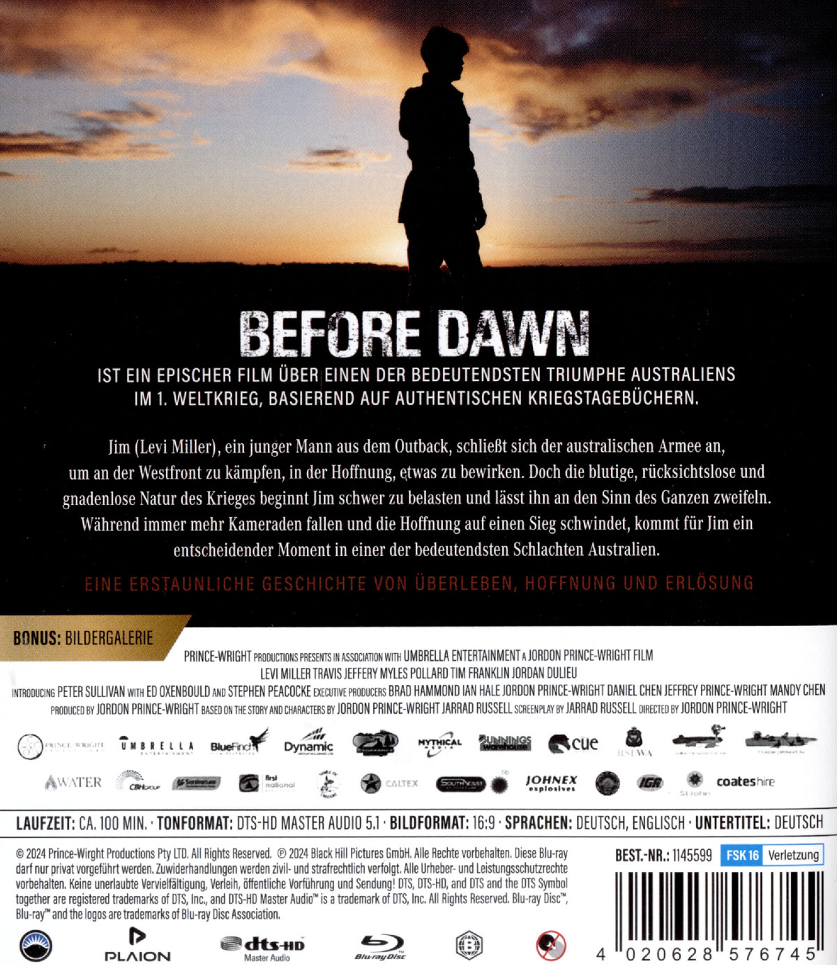 Before Dawn  (Blu-ray Disc)