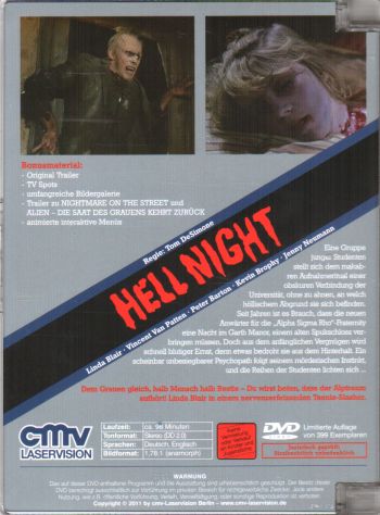 Hell Night - Retro Edition