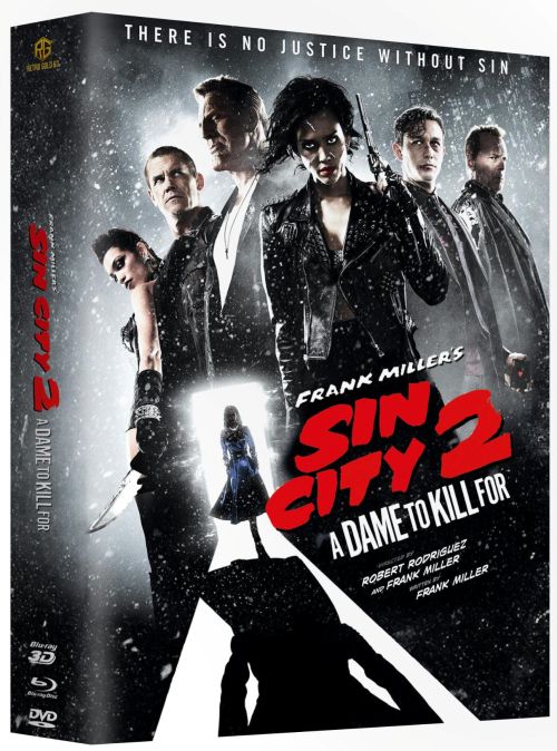 Sin City 2 - A Dame to Kill For - Uncut Mega Mediabook Edition  (DVD+blu-ray+3D blu-ray) (A)