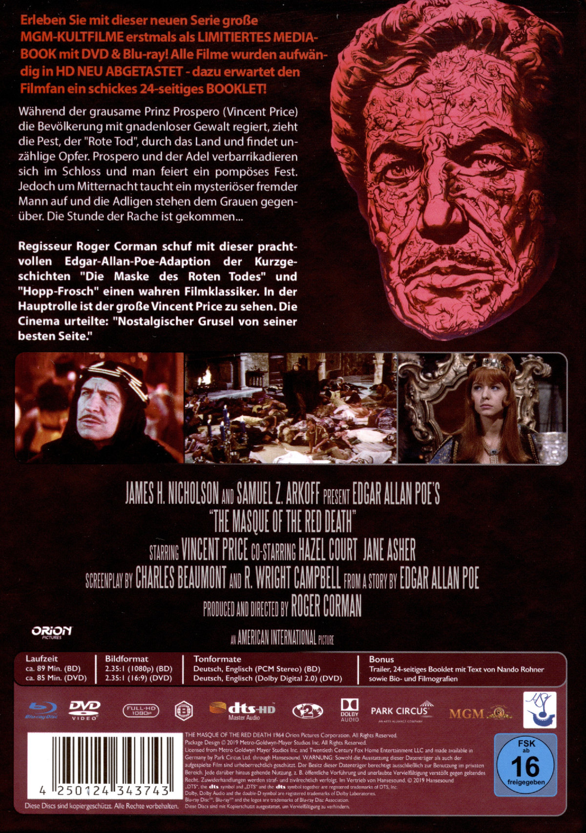 Satanas - Das Schloss der blutigen Bestie - Limited Mediabook Edition (DVD+blu-ray)