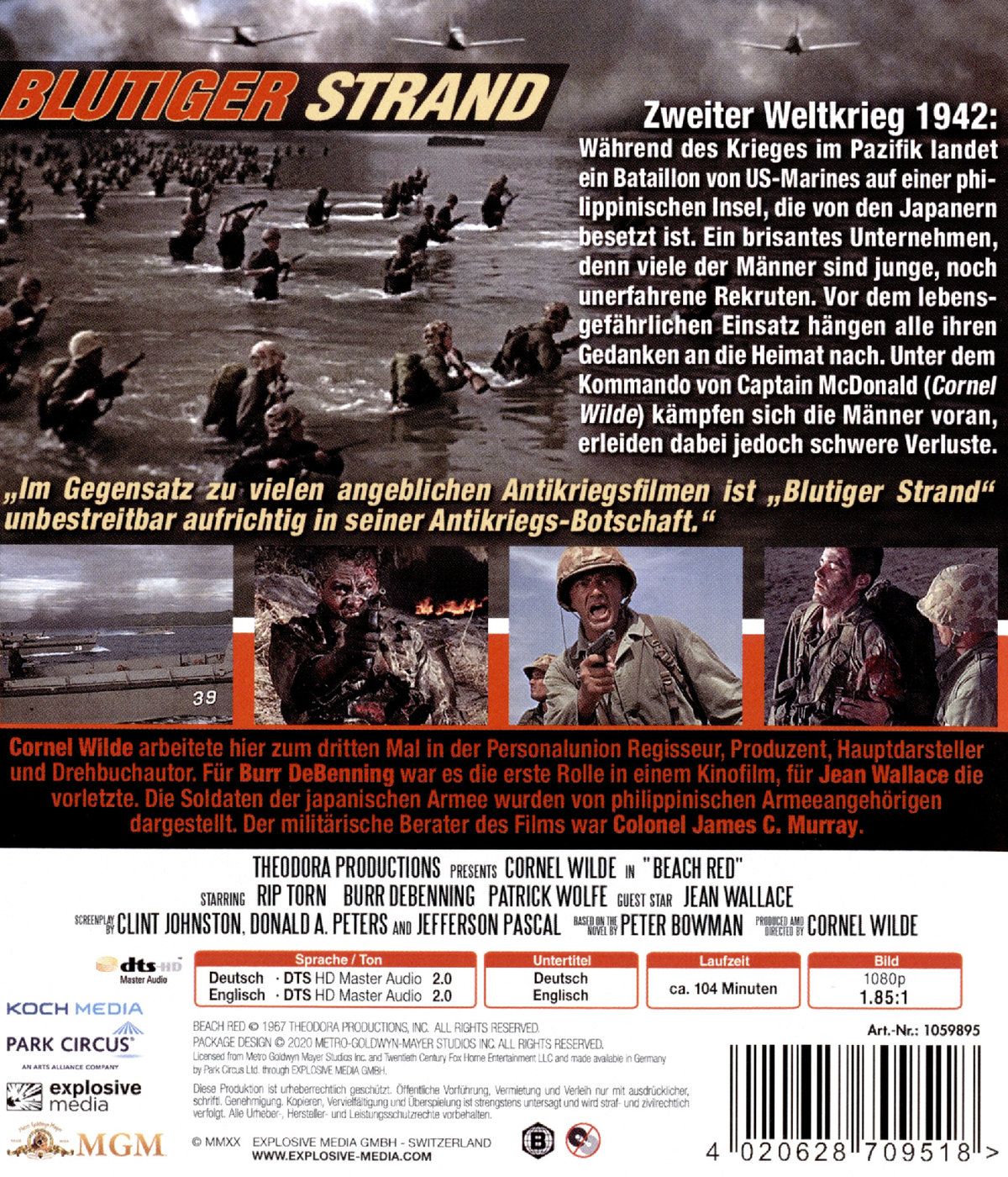 Blutiger Strand - Beach Red (blu-ray)