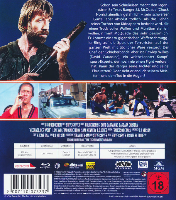 McQuade - Der Wolf - Uncut Edition (blu-ray)