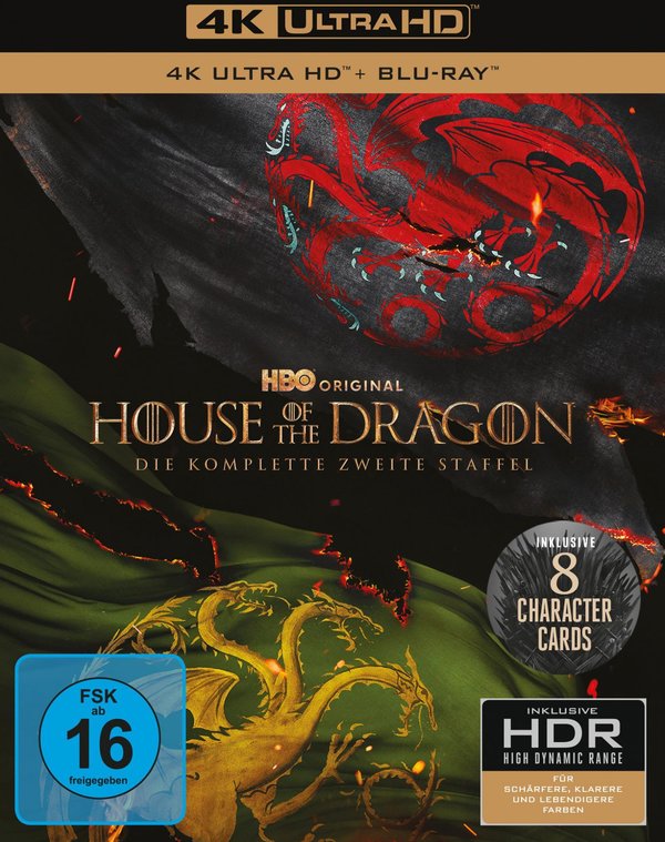 House Of The Dragon - Staffel 2  (4K Ultra HD) (+ Blu-ray)  [8 BRs]  (Blu-ray 4K Ultra HD)