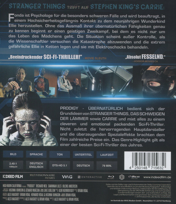 Prodigy - Übernatürlich (blu-ray)