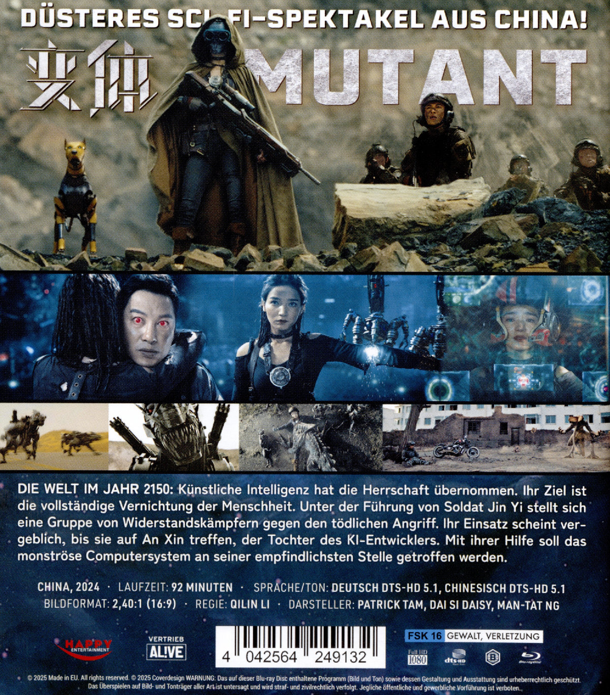 Mutant – Herrschaft der Todesmaschinen  (Blu-ray Disc)