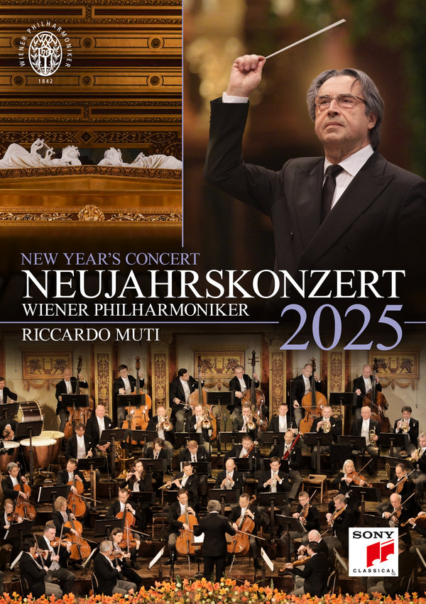 Neujahrskonzert 2025 - Wiener Philharmoniker  (DVD)