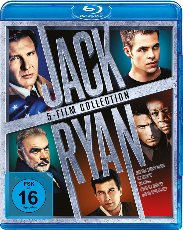 Jack Ryan - 5-Movie Collection (blu-ray)