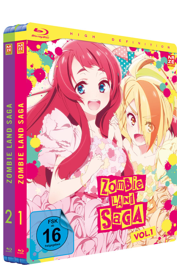 Zombie Land Saga - Staffel 1 - Gesamtausgabe - Bundle Vol.1-2  [2 BRs]  (Blu-ray Disc)