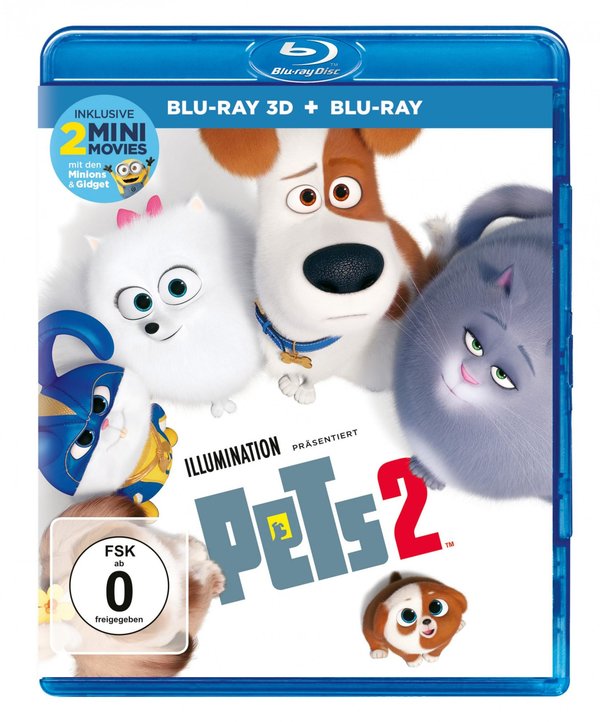 Pets 2 - 3D (3D blu-ray)