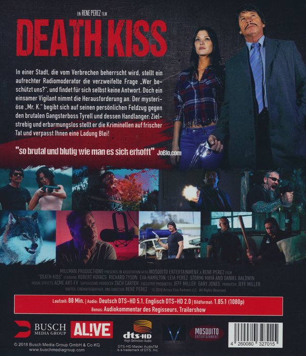 Death Kiss (blu-ray)