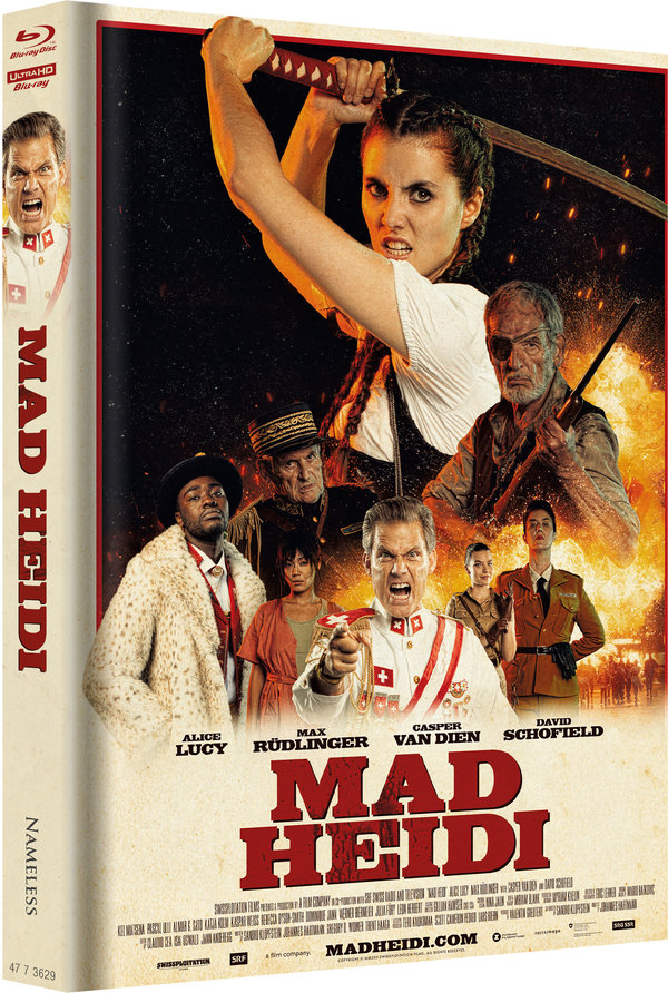 Mad Heidi - Uncut Mediabook Edition (4K Ultra HD+blu-ray) (D)