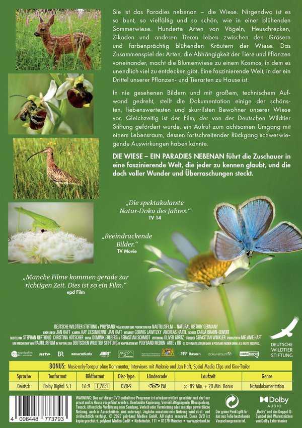 DIE WIESE - Ein Paradies nebenan  (DVD)