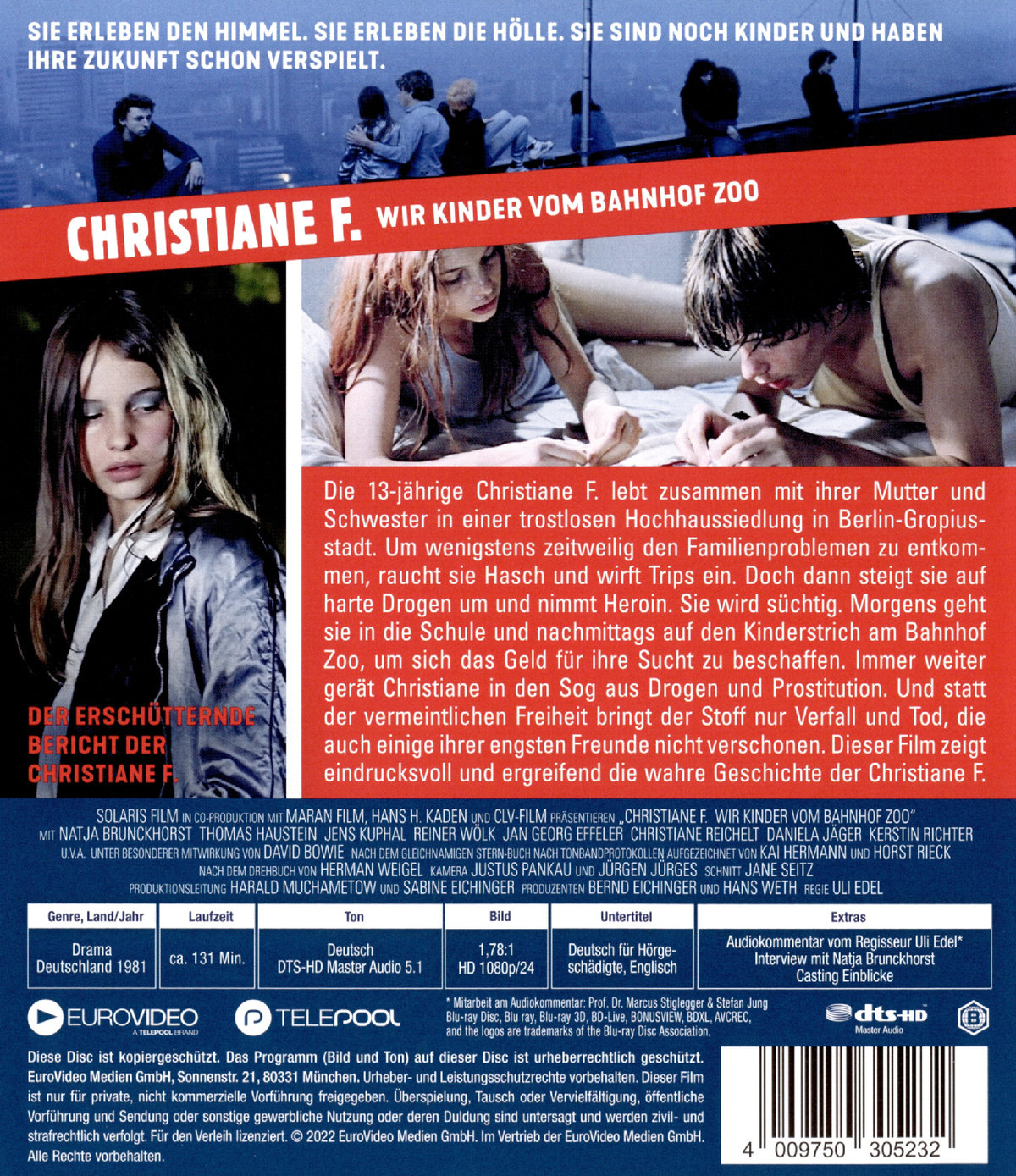 Christiane F. - Wir Kinder vom Bahnhof Zoo (blu-ray)