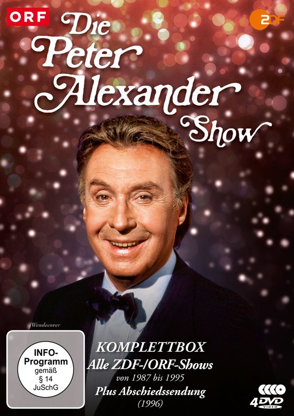 Die Peter Alexander Show - Komplettbox (Alle ZDF-Shows von 1987-1995 plus Abschiedsgala) (Neuauflage)  [4 DVDs]  (DVD)