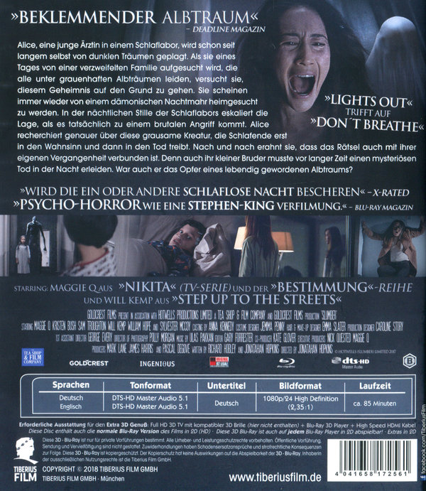 Nightmare - Schlaf nicht ein! 3D (3D blu-ray)