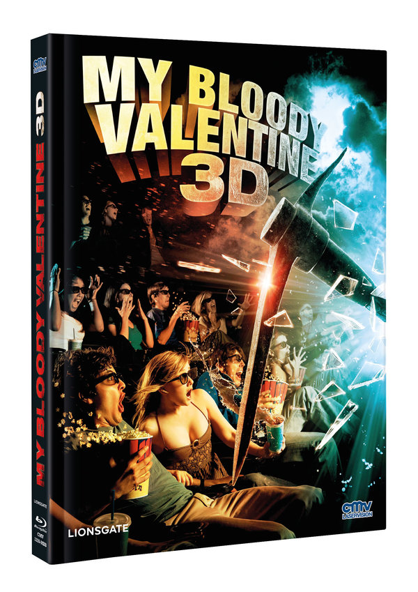 My bloody Valentine 3D - Uncut Mediabook Edition  (DVD+blu-ray) (B)