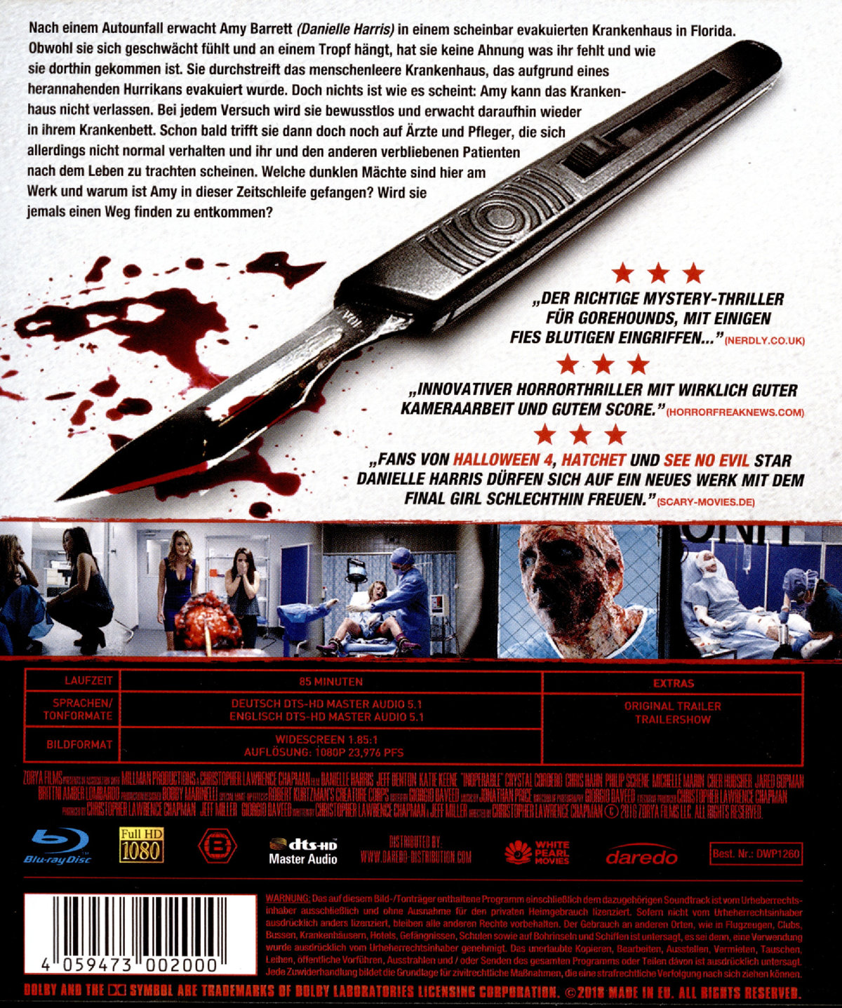 Inoperable - Uncut (blu-ray)