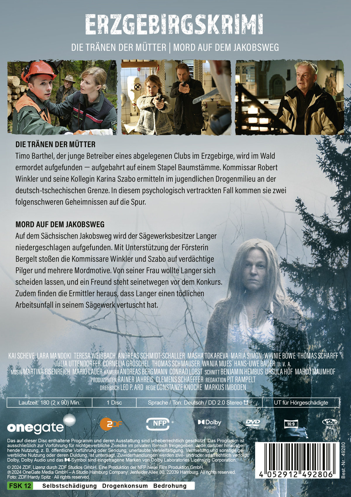 Erzgebirgskrimi: Die Tränen der Mütter / Mord auf dem Jakobsweg  (DVD)