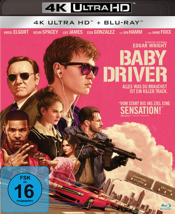 Baby Driver (4K Ultra HD) 