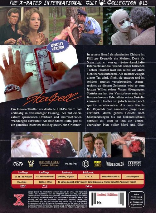 Skalpell / Delirium - Uncut Mediabook Edition  (DVD+blu-ray) (A)
