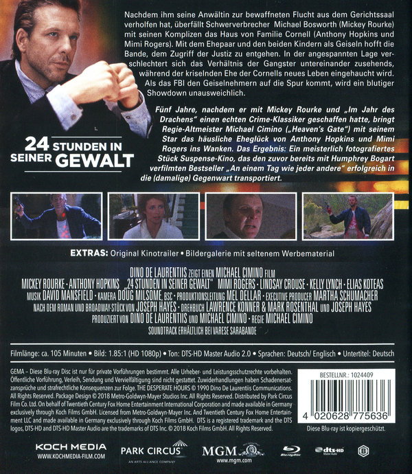 24 Stunden in seiner Gewalt (blu-ray)