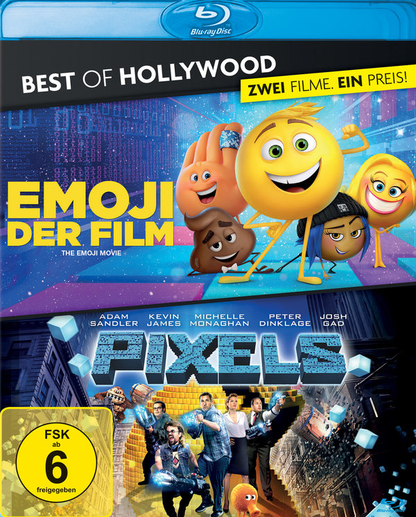 Emoji - Der Film/Pixels - Best of Hollywood (blu-ray)