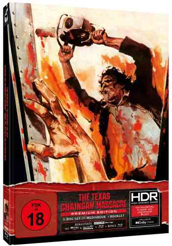 Texas Chainsaw Massacre, The - Uncut Mediabook Edition (4K Ultra HD+blu-ray) (C)