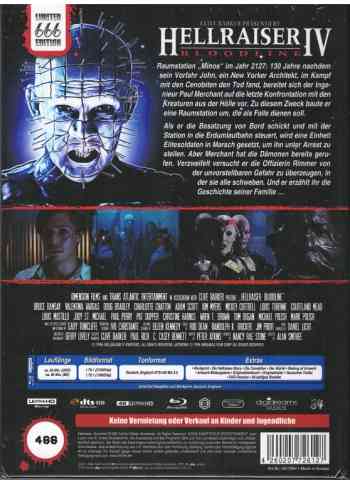 Hellraiser 4 - Bloodline - Uncut Mediabook Edition  (4K Ultra HD+blu-ray)