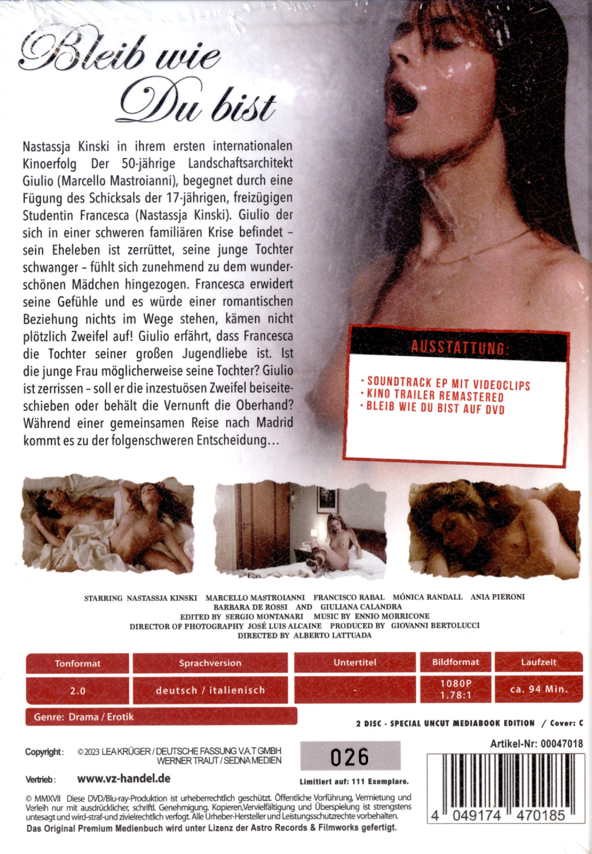 Bleib wie du bist - Cosi come sei - Uncut Mediabook Edition (DVD+blu-ray) (C)