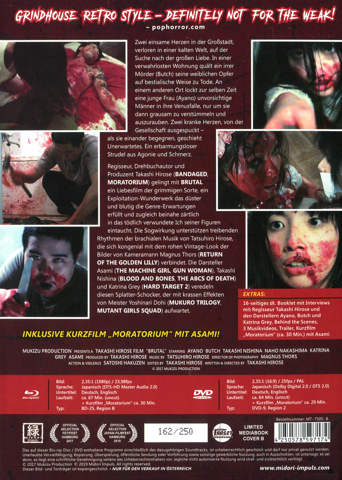 Brutal - Uncut Mediabook Edition (DVD+blu-ray) (B)