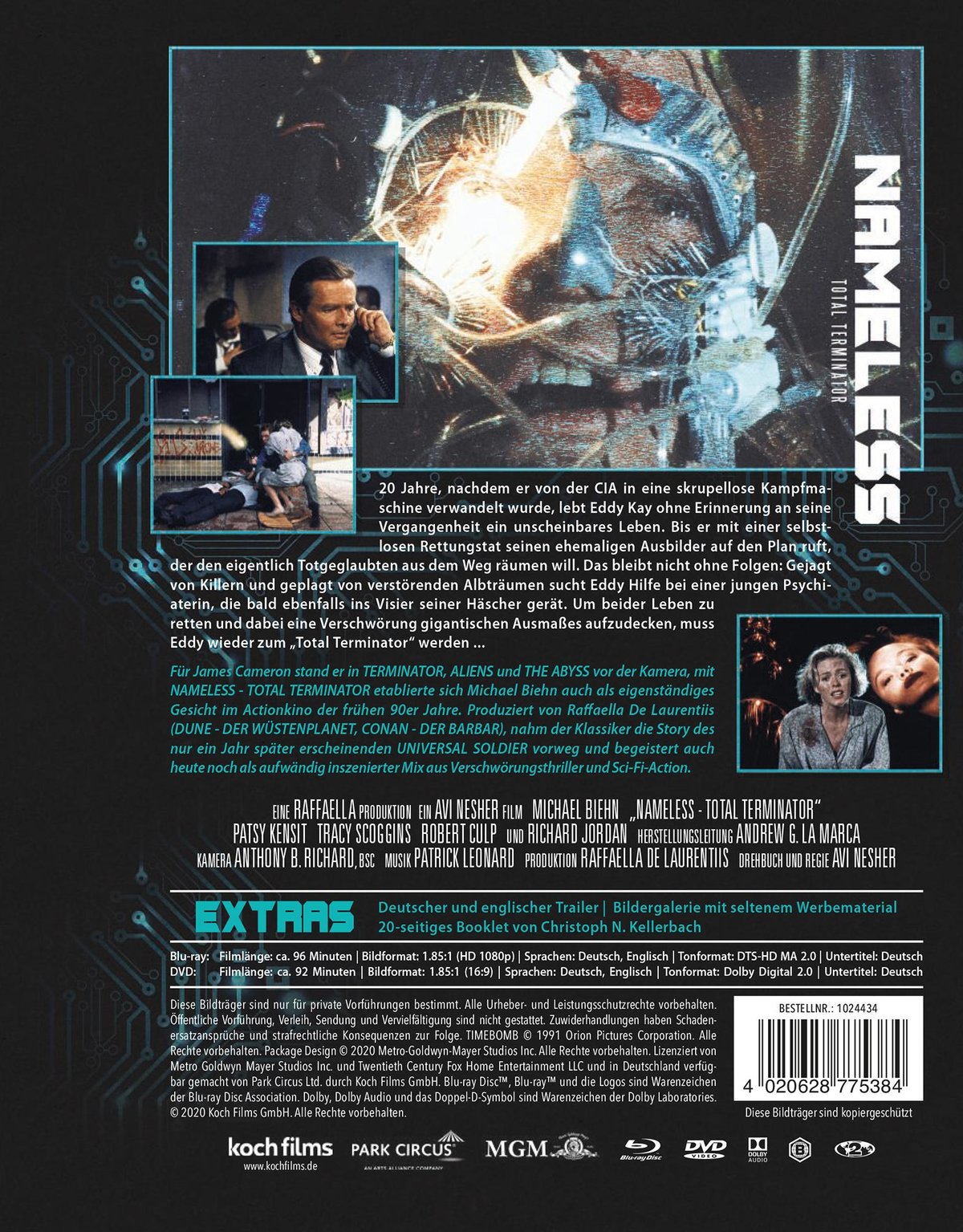 Nameless - Total Terminator - Uncut Mediabook Edition (DVD+blu-ray) (A)