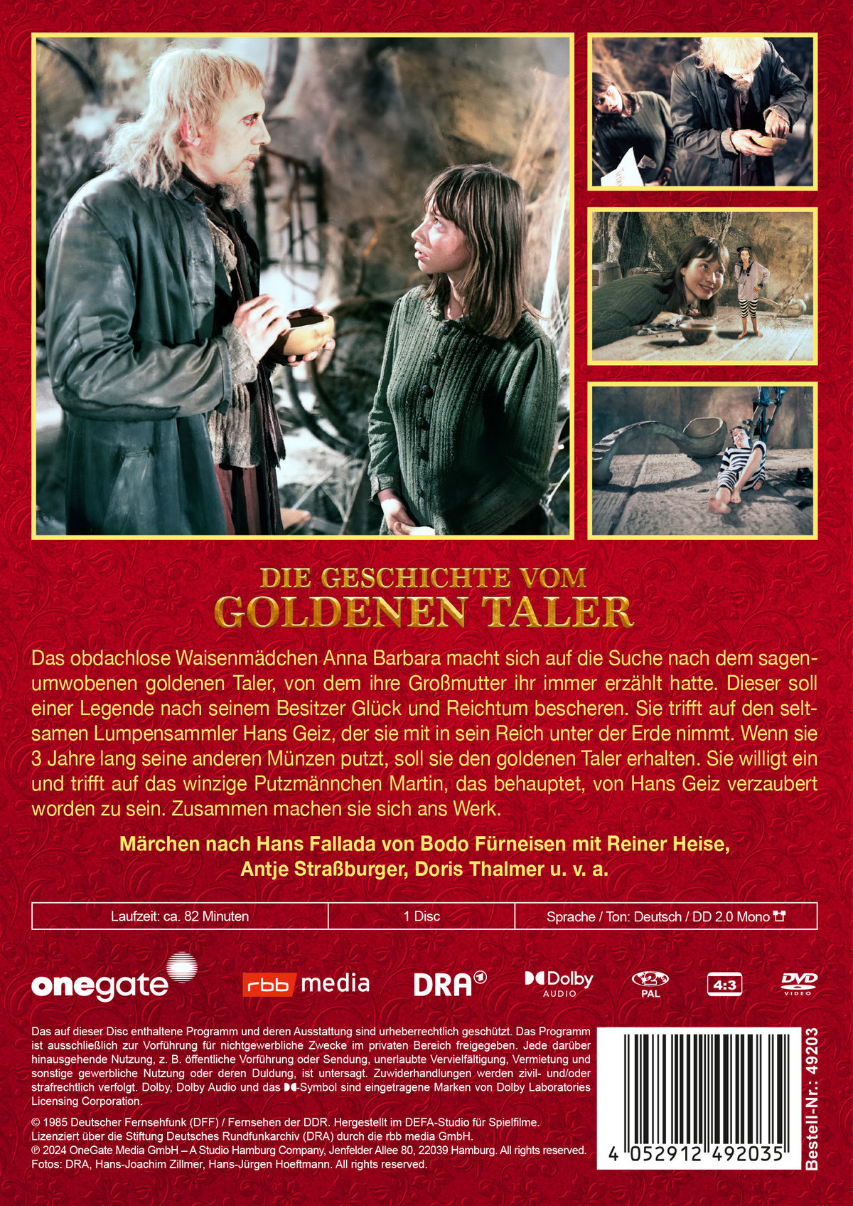 Die Geschichte vom goldenen Taler (DDR TV-Archiv)  (DVD)