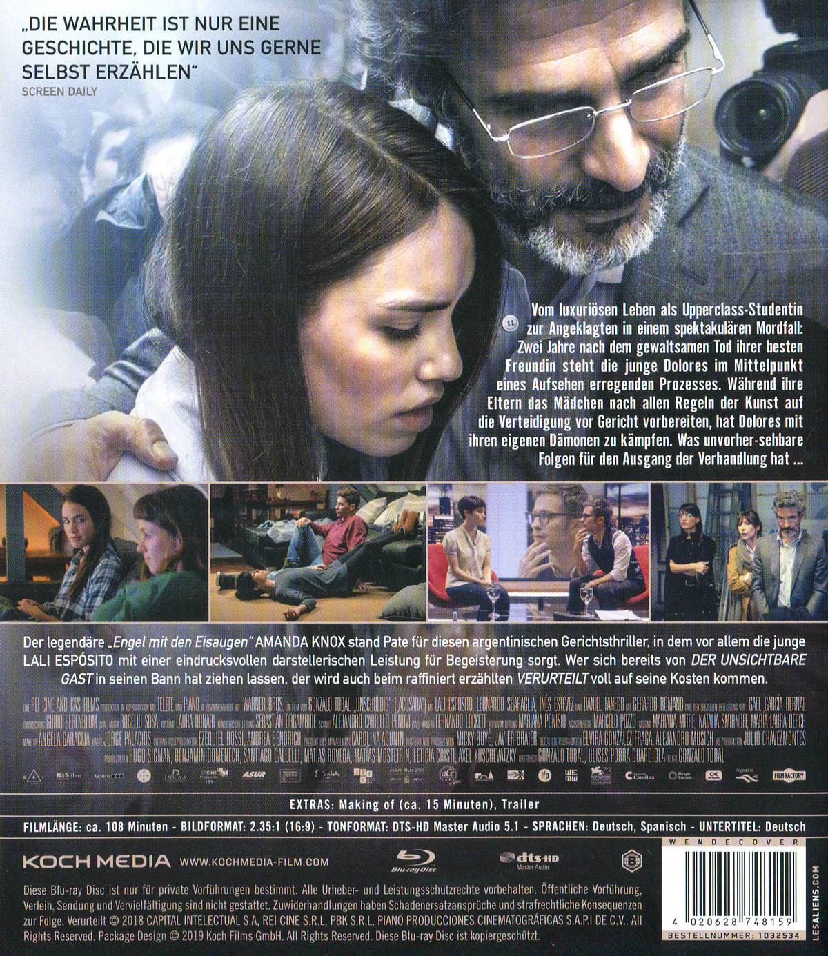 Verurteilt - Jeder hat etwas zu verbergen (blu-ray)