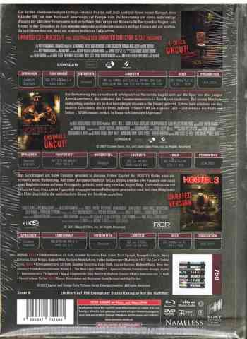 Hostel 1-3 - Uncut Complete Mediabook Collection (DVD+blu-ray) (B) (B-Ware)