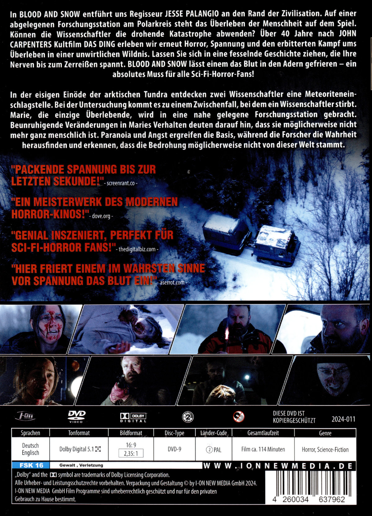 Blood and Snow  (DVD)