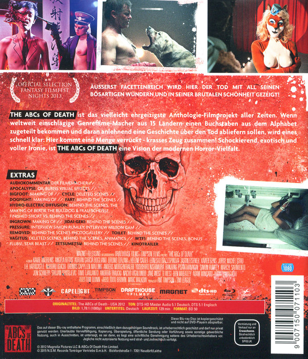 ABCs of Death, The - Uncut Edition (blu-ray)