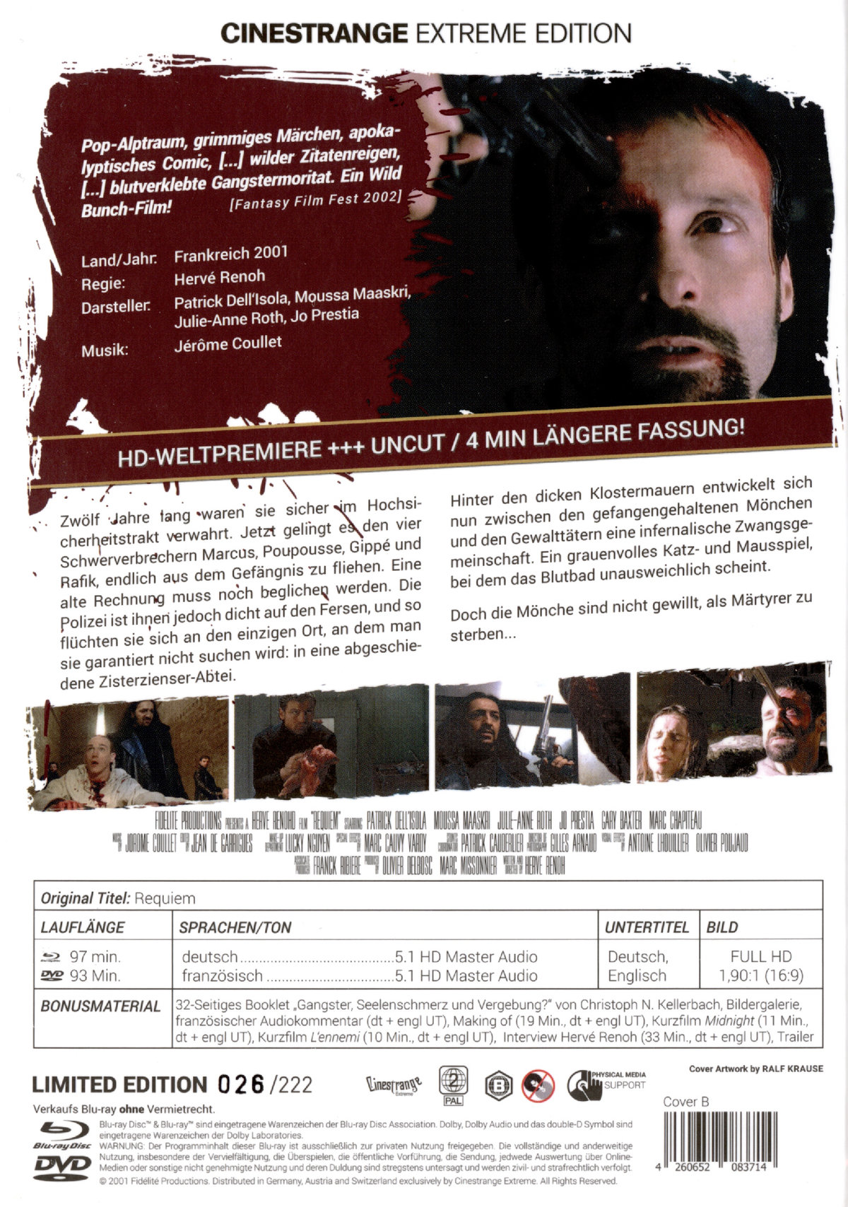 Requiem - Uncut Mediabook Edition  (DVD+blu-ray) (B)